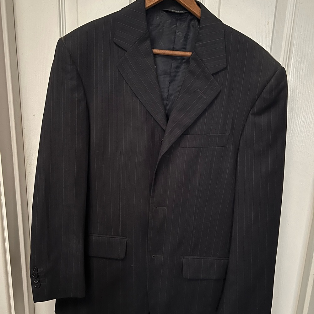 Vivaldi - Black Pinstripe Blazer